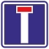 Dopravní značka Slepá pozemní komunikace, 500x500 mm